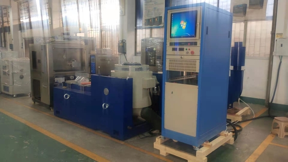 Simulazione Shaker Systems elettrodinamico di trasporto per il laboratorio con il dispositivo di isolamento di scossa