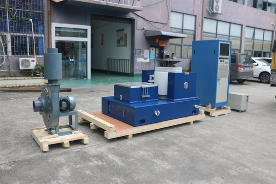 Tester di vibrazioni ad alta frequenza sull'asse Xyz con test di shock meccanico a seno casuale