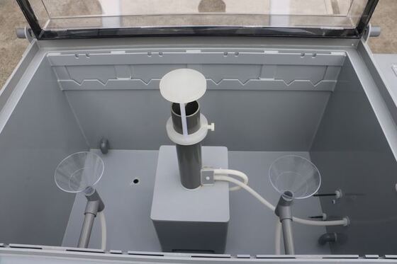 Astm B117 Automatica a ugello continuo con test di spruzzo di sale per invecchiamento accelerato Tester di resistenza alla corrosione della nebbia di sale marino