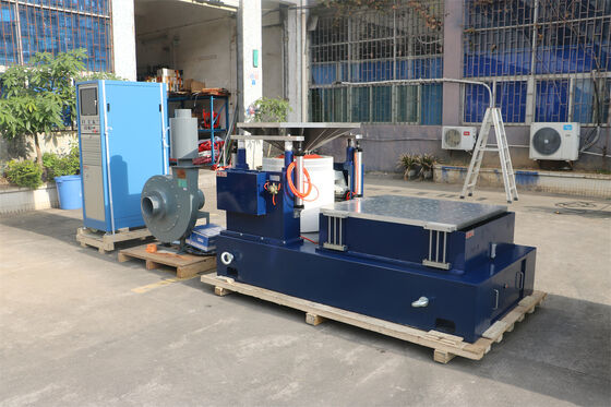 Apparecchiature per prove di vibrazione sull'asse XYZ secondo ANSI C 136.31 per lampioni