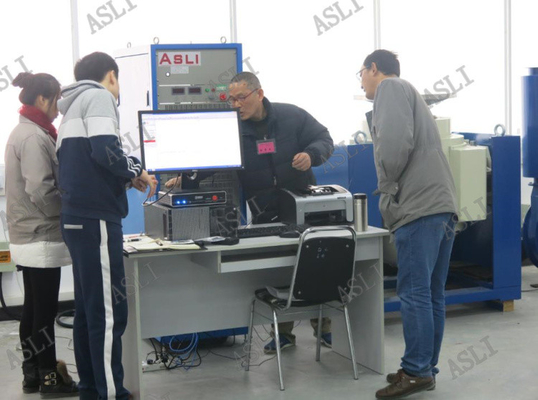 Seno e sistema di prova elettrodinamico a tre assi di vibrazione di grande spostamento casuale per i prodotti elettronici