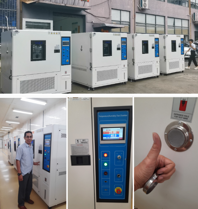 camera di prova climatica Constant Temperature di stabilità ambientale di umidità 80L 0