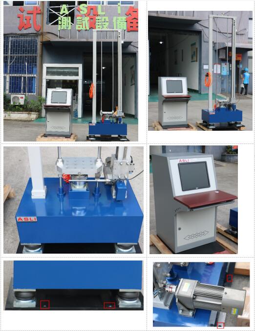 Tester meccanico 150G 6ms IEC60068-2-27 di impatto di scossa di accelerazione 1